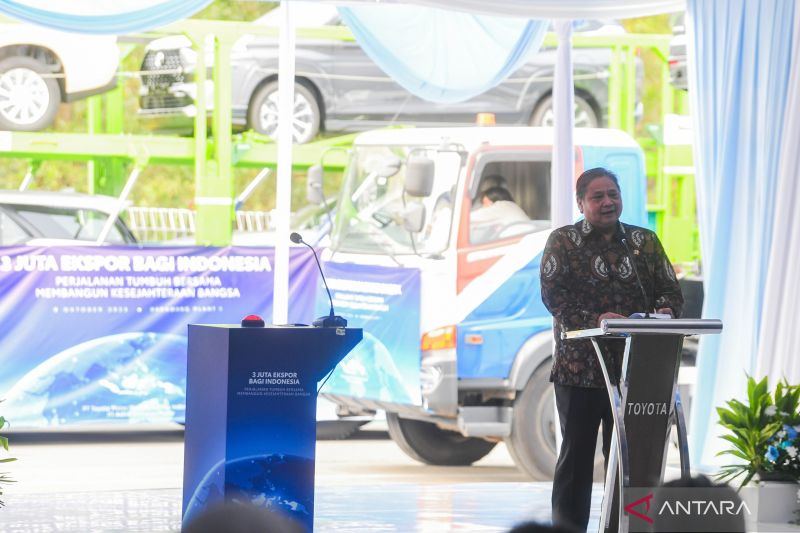 Airlangga Optimis Perjanjian Dagang Tingkatkan Ekspor Otomotif RI